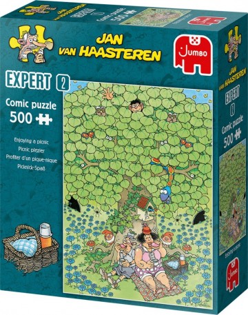 Puzzelwereld legpuzzels jumbo jan van haasteren expert 2 picknick plezier 500 stukjes r