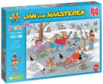 Puzzelwereld legpuzzels jumbo jan van haasteren schaatsen 00320 240 stukjes l