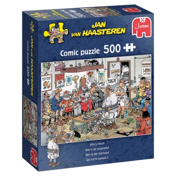 Puzzelwereld legpuzzels jumbo jan van haasteren wie is de volgende 00326 500 stukjes l