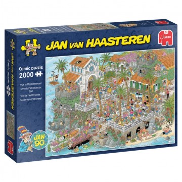 Puzzelwereld legpuzzels jumbo leve de middellandse zee 00881 jan van haasteren 2000 stukjes l