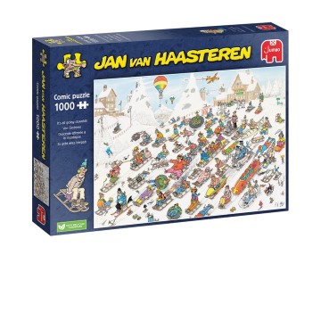 Puzzelwereld legpuzzels jumbo van onderen jumbo  1000 stukjes 00025 l