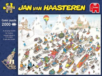 Puzzelwereld legpuzzels jumbo van onderen jumbo  2000 stukjes 00026 f