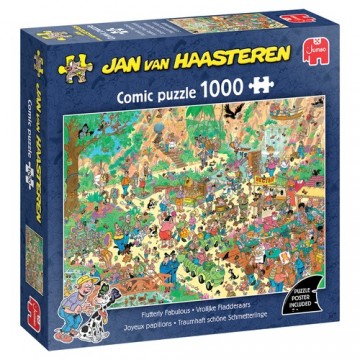 Puzzelwereld legpuzzels jumbo vrolijke fladderaars 00535 jan van haasteren 1000 stukjes l