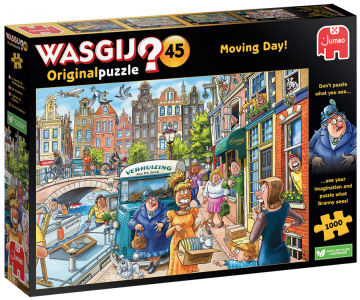 Puzzelwereld legpuzzels jumbo wasgij 45 jumbo00336 1000 stukjes l