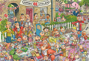 Puzzelwereld legpuzzels jumbo wasgij destiny wasgij 00223 jumbo 170 jaar 1000 stukjes p