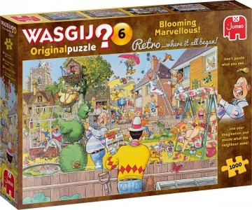 Puzzelwereld legpuzzels jumbo wasgij original retro 6 blooming marvellous 1000 stukjes l