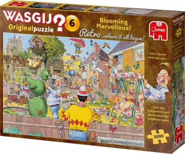 Puzzelwereld legpuzzels jumbo wasgij original retro 6 blooming marvellous 1000 stukjes r