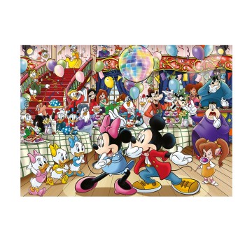 Puzzelwereld legpuzzels jumbo wasgij original wasgij 00124 jumbo mickeys party jaar 1000 stukjes p