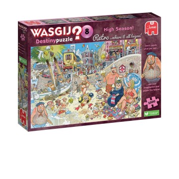 Puzzelwereld legpuzzels jumbo wasgij retro destiny 8 hoogseizoen jumbo 00329 1000 stukjes l