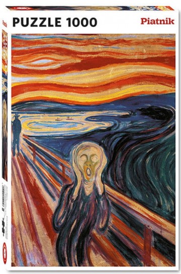 Puzzelwereld legpuzzels munch de schreeuw 552946 1000 stukjes d