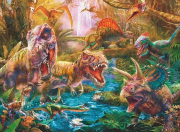 Puzzelwereld legpuzzels ravensburger 133482 dinosaurussen150xxl p 0