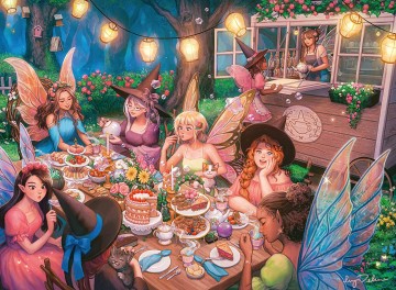 Puzzelwereld legpuzzels ravensburger 133697 high tea met feeen300xxl p