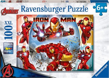 Puzzelwereld legpuzzels ravensburger 133772 marvel iron man 100xxl d