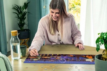 Puzzelwereld legpuzzels ravensburger 150649 londen bij nacht 1000 stukjes m