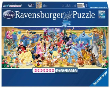 Puzzelwereld legpuzzels ravensburger 151097 disney groepsfoto  1000 stukjes d