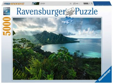 Puzzelwereld legpuzzels ravensburger 161065 adembenemend hawai 5000 stukjes d