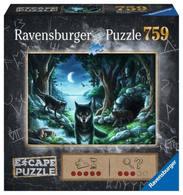 Puzzelwereld legpuzzels ravensburger 164349 vloek van de wolven  795 stukjes d