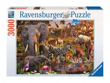 Puzzelwereld legpuzzels ravensburger 170371 adembenemend hawai 3000 stukjes d