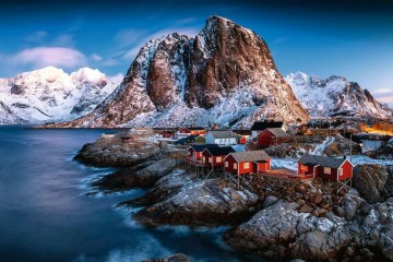 Puzzelwereld legpuzzels ravensburger 170814 hamnoy lofoten 3000 stukjes p   kopie