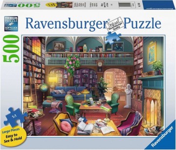 Puzzelwereld legpuzzels ravensburger 174591 droombibliotheek 500xl stukjes d