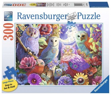 Puzzelwereld legpuzzels ravensburger 174669 schitterende nachtuilen300xxl d