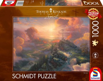 Puzzelwereld legpuzzels schmidt 59679 spirit het kruis 1000 stukjes F