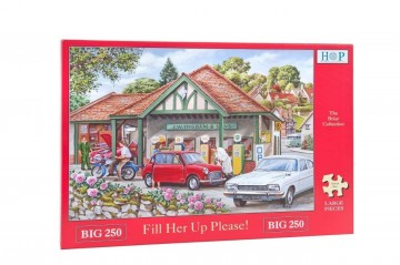 Puzzelwereld legpuzzels the house of puzzles 3411 fill her up please 250 XL stukjes L