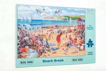 Puzzelwereld legpuzzels the house of puzzles 5439 beach break 500 XL stukjes L