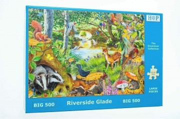 Puzzelwereld legpuzzels the house of puzzles 5491 riverside glade 500 xl stukjes l