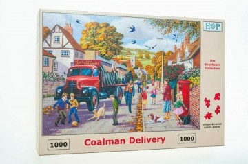 Puzzelwereld legpuzzels the house of puzzles 5514 coalman delivery 1000 stukjes l