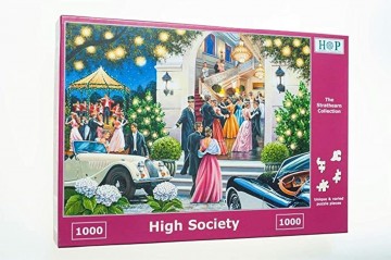 Puzzelwereld legpuzzels the house of puzzles 5569 high society 1000 stukjes l