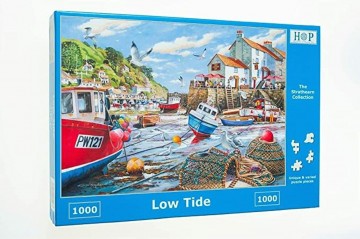 Puzzelwereld legpuzzels the house of puzzles 5583 low tide 1000 stukjes l