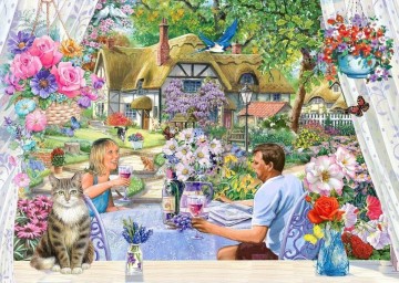Puzzelwereld legpuzzels the house of puzzles 6030 500xl stukjes enjoying gardening p