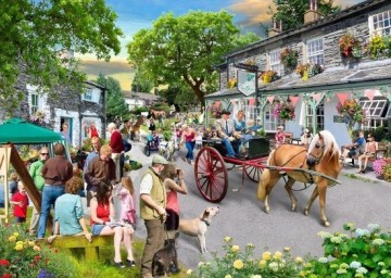 Puzzelwereld legpuzzels the house of puzzles 6412 500xl stukjes pony parade p