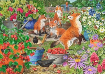Puzzelwereld legpuzzels the house of puzzles 6481 1000 stukjes foxy ladies p