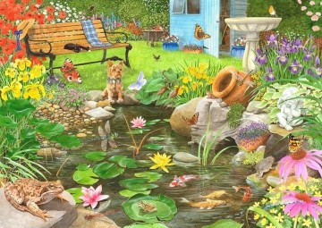Puzzelwereld legpuzzels the house of puzzles 6504 1000 stukjes lily pond p