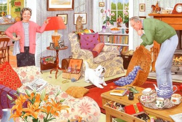 Puzzelwereld legpuzzels the house of puzzles 6559 1000 stukjes where are my glasses p