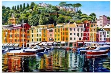 Puzzelwereld legpuzzels the house of puzzles 70681000 stukjes portofino on reflection p