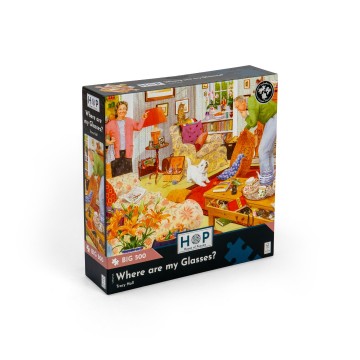 Puzzelwereld legpuzzels the house of puzzles 7235 500xl stukjes where are my glasses l