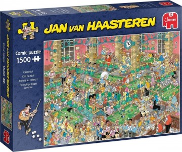 Puzzelwereld legpuzzelsjan van haasteren krijt op tijd puzzel   1500 stukjes l