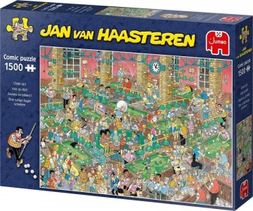 Puzzelwereld legpuzzelsjan van haasteren krijt op tijd puzzel   1500 stukjes r