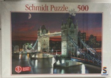 Puzzelwereld-Legpuzzel-Schmidt-Tower Bridge Londen-500 stukjes-S57275