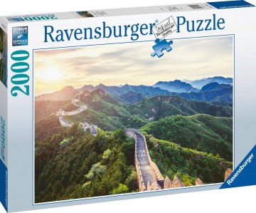 Puzzelwereld ravensburger   legpuzzel   de chinese muur   2000 stukjes d