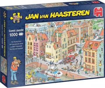 Puzzelwereld-Legpuzzel-Jumbo-Jan van Haasteren- Het Ontbrekende Stukje-1000 stukjes-20041 L