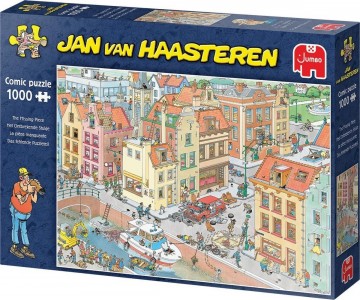 Puzzelwereld-Legpuzzel-Jumbo-Jan van Haasteren- Het Ontbrekende Stukje-1000 stukjes-20041 R