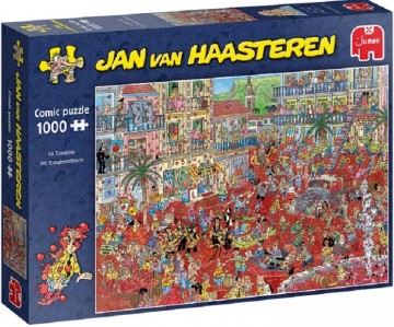 Puzzelwereldeu legpuzzel jumbo 20043 jan van haasteren la tomatina 0