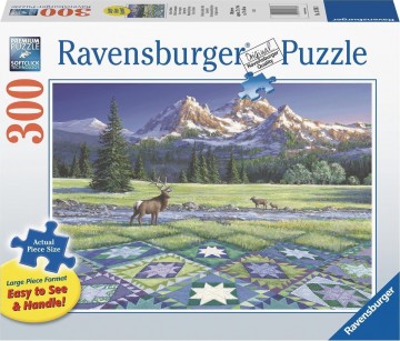 Puzzelwereld-Legpuzzel-Ravensburger-Quiltscape 300XL-300 stukjes-167883
