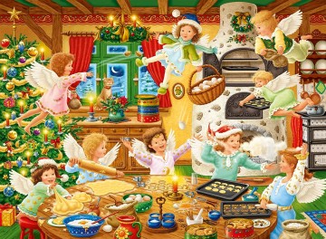 Puzzelwereld-Legpuzzel-Ravensburger-Engeltjes Bakkerij-100 stukjes-108213 P