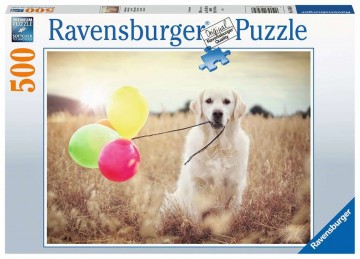Puzzelwereld legpuzzel ravensburger 165858 Ballonnenparty 500 stukjes F