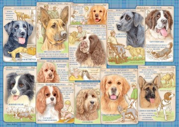 Puzzelwereld legpuzzel ravensburger 165087 Trouwe honden 1000 stukjes P